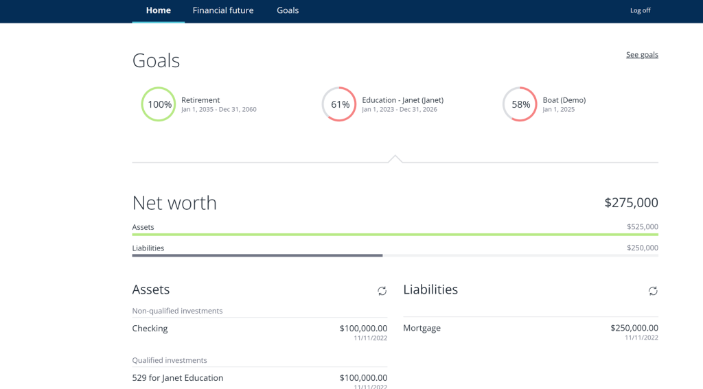 NaviPlan Overview Slider Implementation and Monitoring