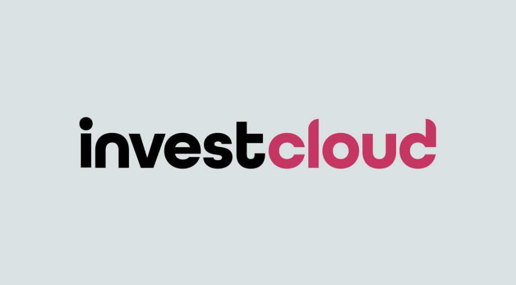 InvestCloud logo on a gray background